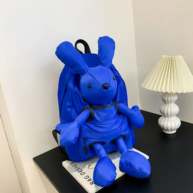 Doll Women's Backpack Trendy Cool Rabbit Travel Backpack - Bellarte Enchanté Doll Women's Backpack Trendy Cool Rabbit Travel Backpack